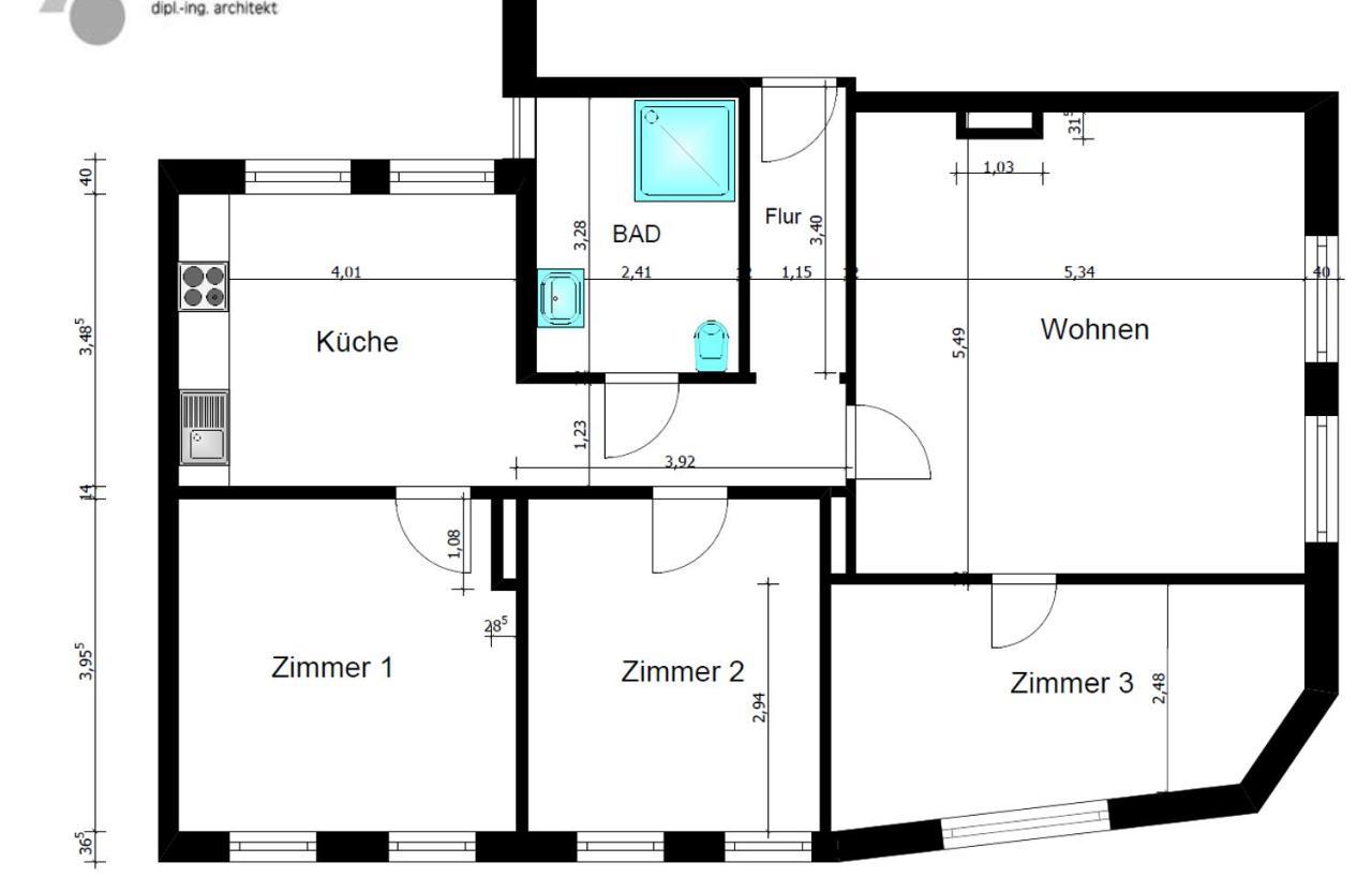 ווילהלמסהאבן 6 Personen Ferienwohnung - In Der Innenstadt מראה חיצוני תמונה